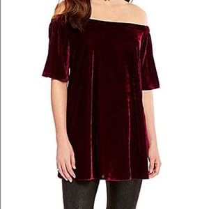 Gianni Bini Velvet Dress/Tunic